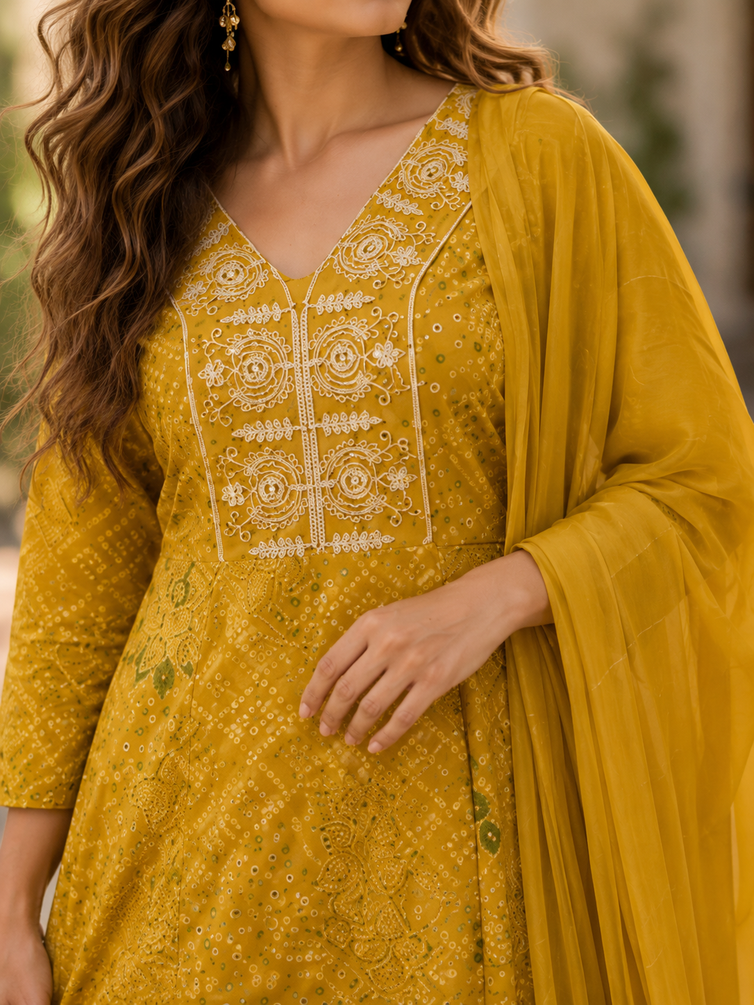 Rangrez Golden Suit Set